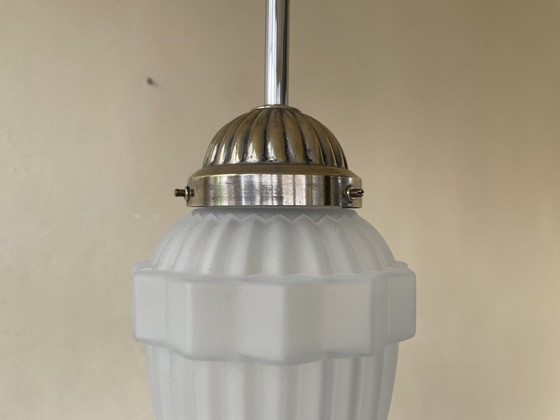 Image 1 of Lamp Hanglamp Art Deco 1920 Frans