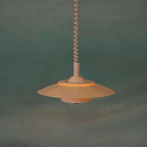 Scandinavische schalenlamp jaren 60/70