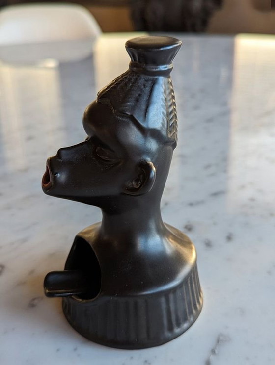 Image 1 of Vintage Afrikaanse asbak - 1950