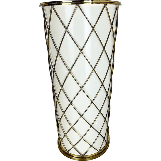 Image 1 of Vintage messing paraplubak door Vereinigte Werkstätten München, Duitsland 1950