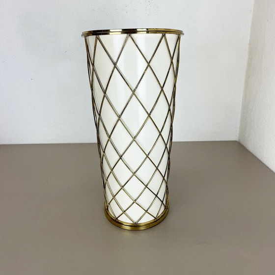 Image 1 of Vintage messing paraplubak door Vereinigte Werkstätten München, Duitsland 1950