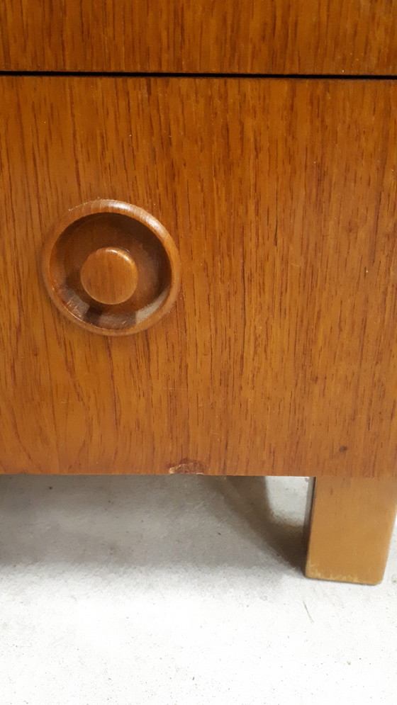 Image 1 of Vintage deense ladekast schoenenkast