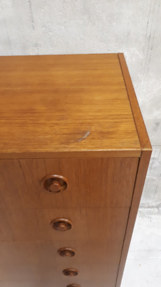 Image 1 of Vintage deense ladekast schoenenkast