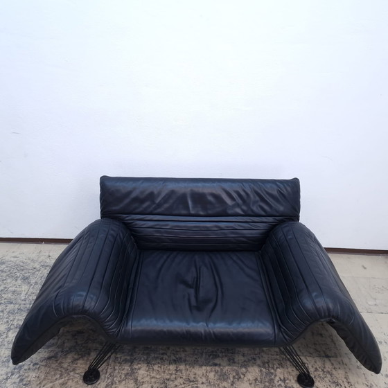 Image 1 of De Sede ds 142 Winfried Totzek design bank design fauteuil lederen fauteuil bank