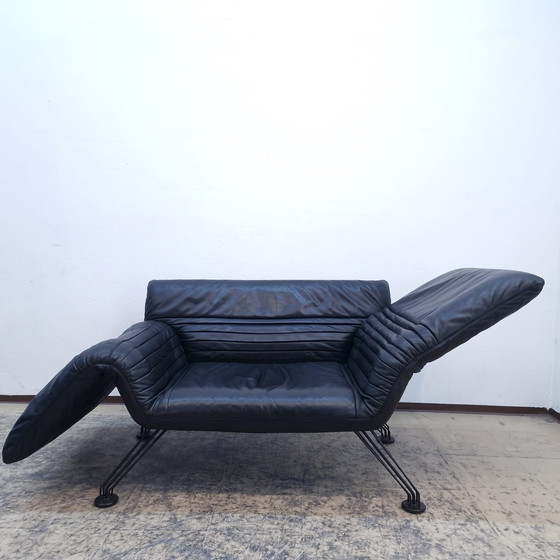 Image 1 of De Sede ds 142 Winfried Totzek design bank design fauteuil lederen fauteuil bank