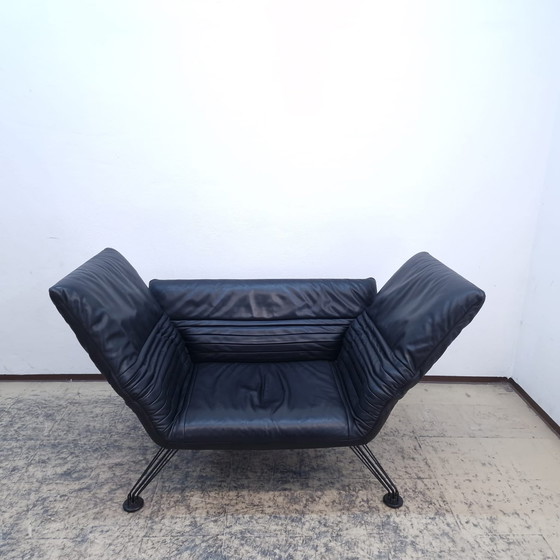 Image 1 of De Sede ds 142 Winfried Totzek design bank design fauteuil lederen fauteuil bank