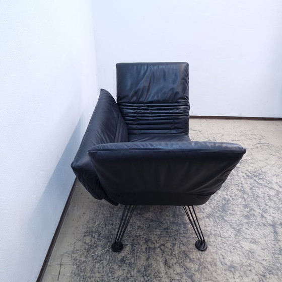 Image 1 of De Sede ds 142 Winfried Totzek design bank design fauteuil lederen fauteuil bank