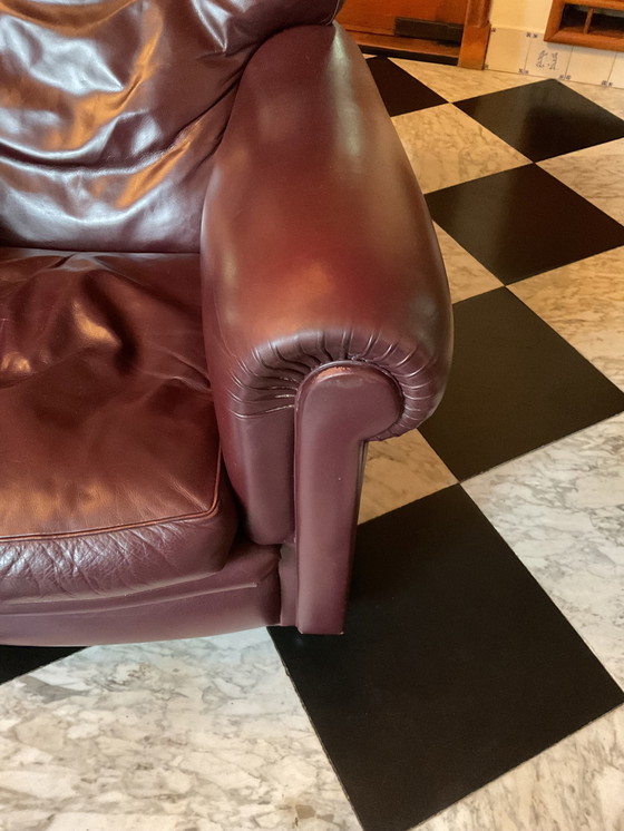 Image 1 of Poltrona Frau Fauteuil In Roodbruin