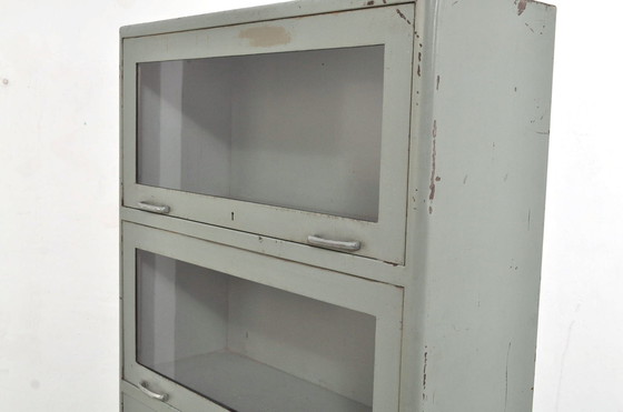 Image 1 of Vintage Stalen Boekenkast