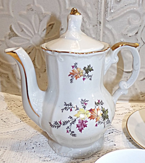 Image 1 of Porseleinen koffieservies