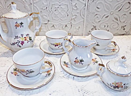 Image 1 of Porseleinen koffieservies