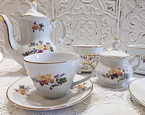 Image 1 of Porseleinen koffieservies