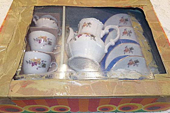 Image 1 of Porseleinen koffieservies