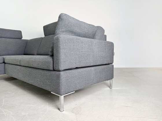 Image 1 of Hoekbank Brühl Alba Design Bank Met Recammiere Grijs