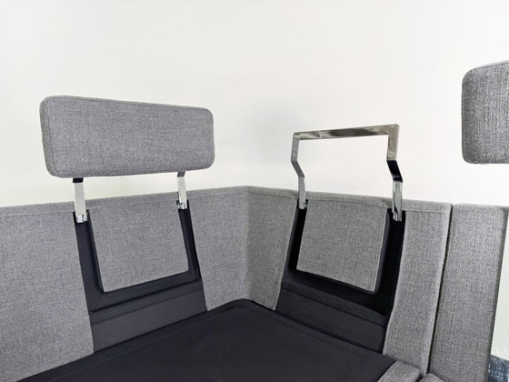 Image 1 of Hoekbank Brühl Alba Design Bank Met Recammiere Grijs