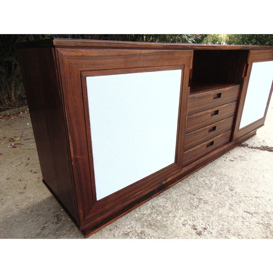 Image 1 of Vintage tweekleurig palissander dressoir, jaren 1960