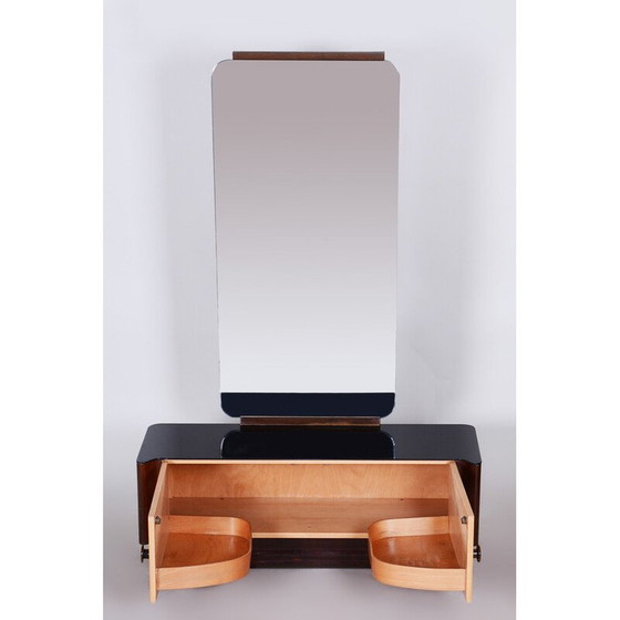 Image 1 of Vintage mahonie-apeldoorn Art Deco kaptafel door Jindrich Halabala voor Up Zavody, jaren 1940