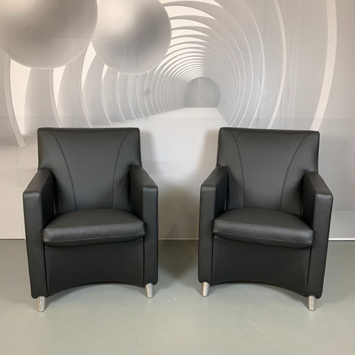 2x Leolux Dolcinea fauteuil