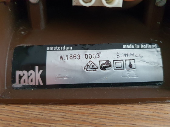 Image 1 of 3x Raak Amsterdam W-1863 wandlampen