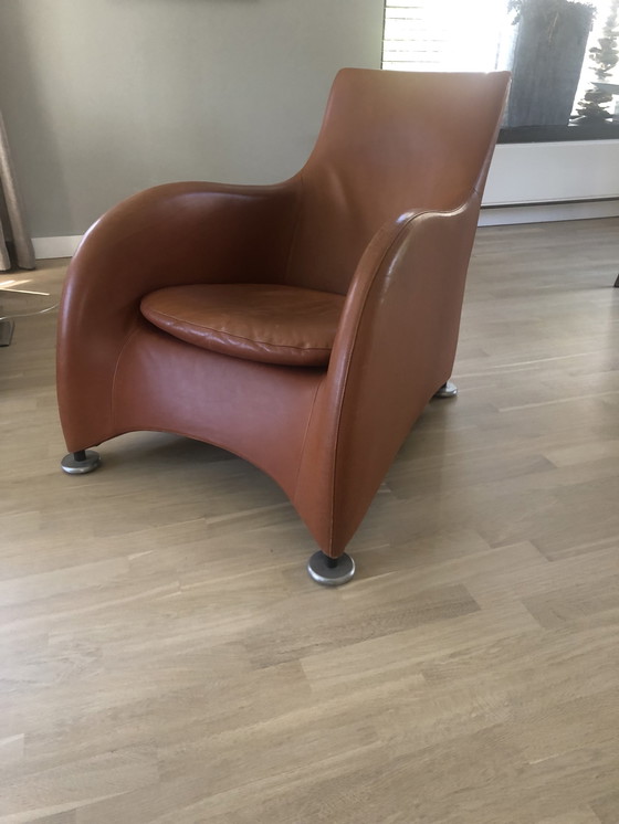 Image 1 of Gerard van den Berg Loge fauteuil +hocker