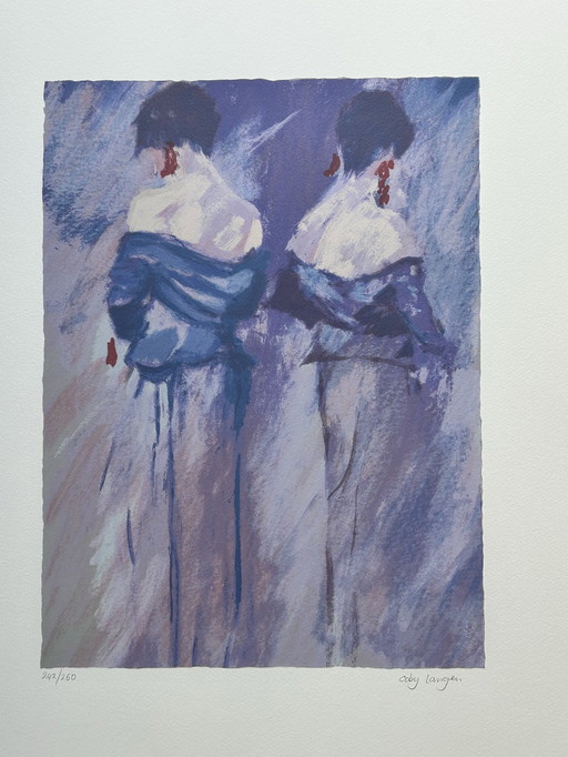 Coby Langen zeefdruk