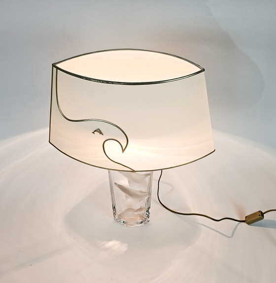 Image 1 of Nachtmann Leuchten design - Hollywood Regency stijl - kristal - tafellamp - West-Germany - 1975-2000