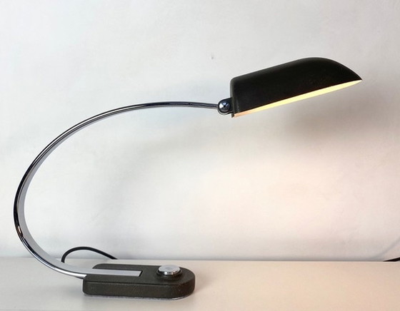 Image 1 of Hillebrand vintage bureaulamp