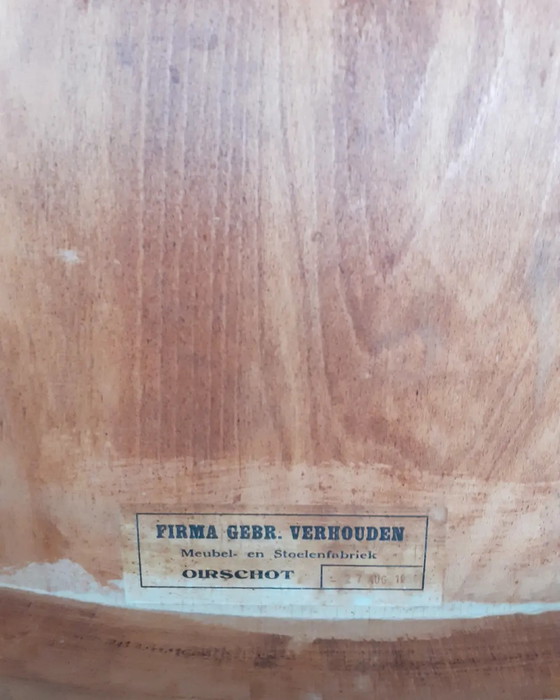 Image 1 of Thonet stoel 1956 Firma gebroeders Verhouden