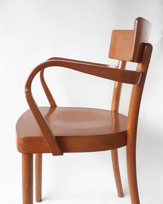 Image 1 of Thonet stoel 1956 Firma gebroeders Verhouden