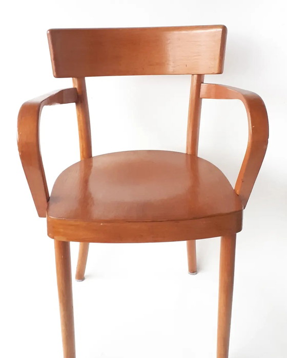 Image 1 of Thonet stoel 1956 Firma gebroeders Verhouden