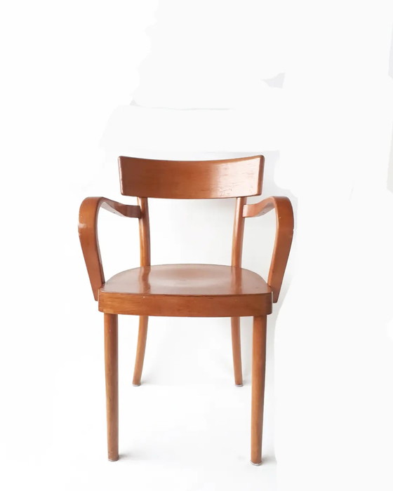 Image 1 of Thonet stoel 1956 Firma gebroeders Verhouden