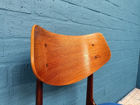 Image 1 of 4x Vintage Van Teeffelen Hamar Stoelen