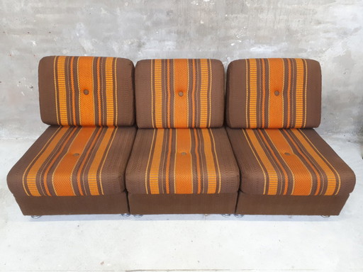 Vintage jaren 70 modulaire bank