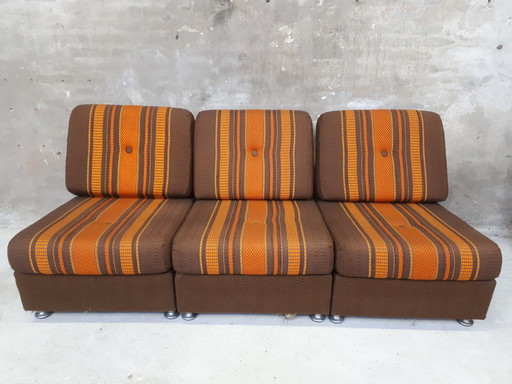 Vintage jaren 70 modulaire bank