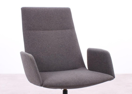 Image 1 of 4X Arper Sensit Fauteuil Antraciet