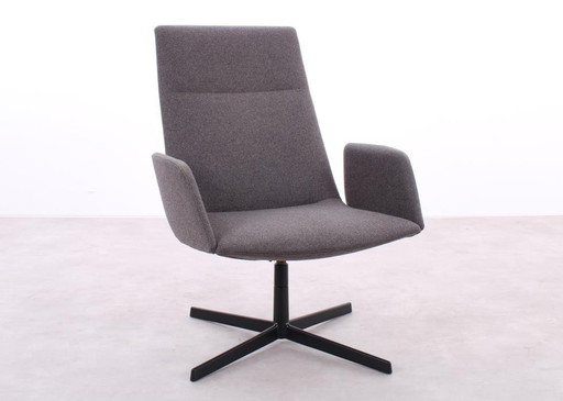 4X Arper Sensit Fauteuil Antraciet