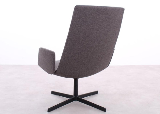 Image 1 of 4X Arper Sensit Fauteuil Antraciet