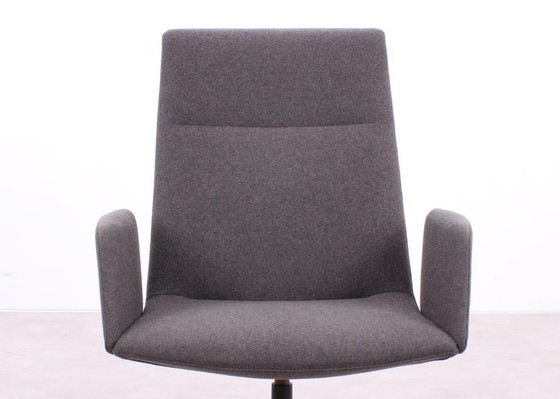 Image 1 of 4X Arper Sensit Fauteuil Antraciet