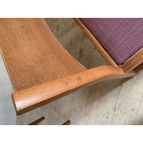 Set van 4 vintage geoliede massief eiken stoelen door Borge Mogenson voor Søborg Møbelfabrik, Denemarken (photo 3 of 9)