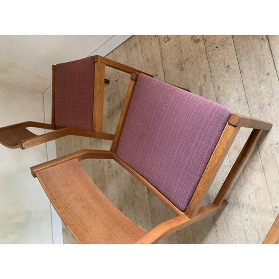 Set van 4 vintage geoliede massief eiken stoelen door Borge Mogenson voor Søborg Møbelfabrik, Denemarken (photo 4 of 9)