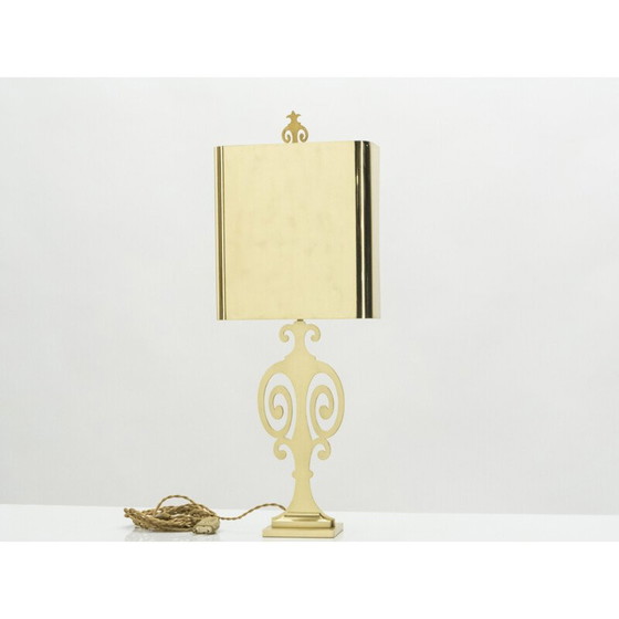 Image 1 of Vintage messing lamp voor Maison Charles, 1970