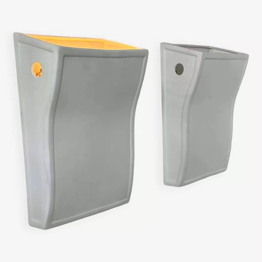 2X Vintage wandlampen