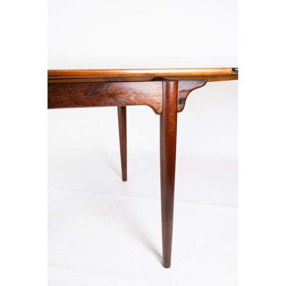 Image 1 of Vintage palissander tafel met verlengstukken van Arne Vodder, 1960