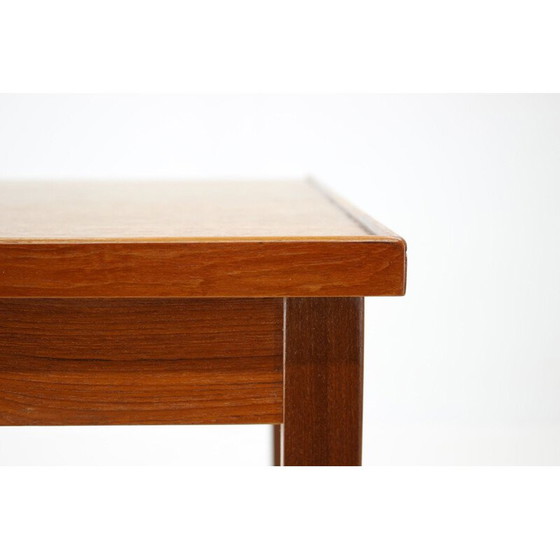 Image 1 of Vintage teakhouten bureau, Denemarken 1950