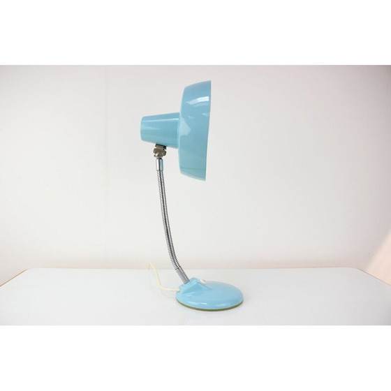 Image 1 of Vintage gelakte metalen lamp, Hongarije 1960