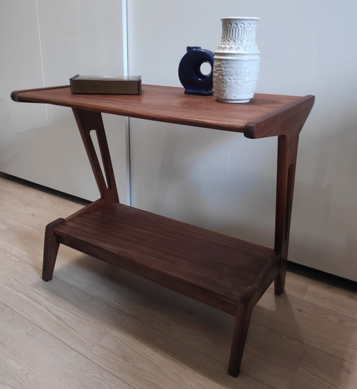 Vintage Bijzettafel / Tvmeubel / Tafeltje /  Teak