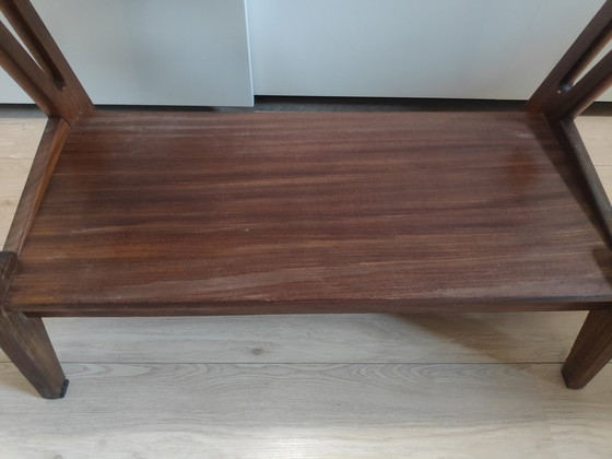 Image 1 of Vintage Bijzettafel / Tvmeubel / Tafeltje /  Teak