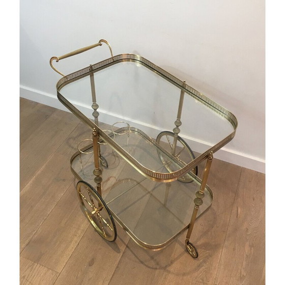 Image 1 of Vintage roltafel neoklassiek Frans 1940