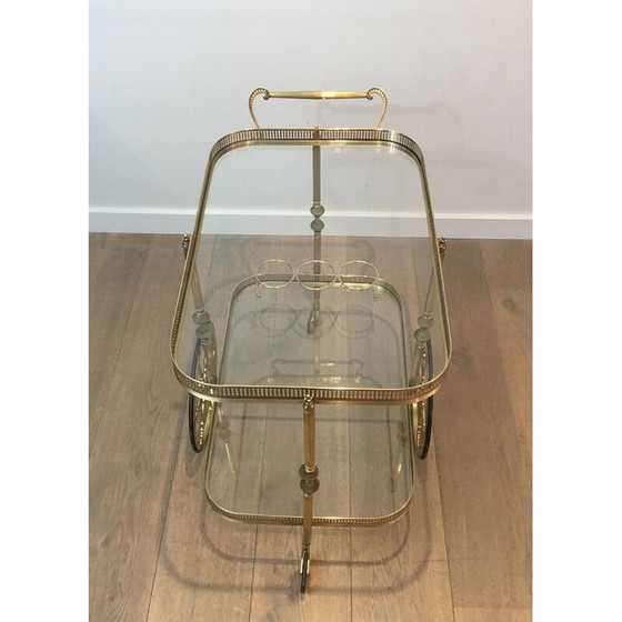 Image 1 of Vintage roltafel neoklassiek Frans 1940