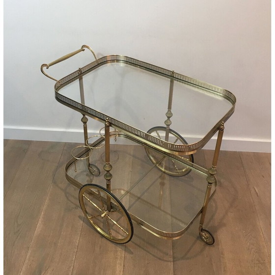 Image 1 of Vintage roltafel neoklassiek Frans 1940